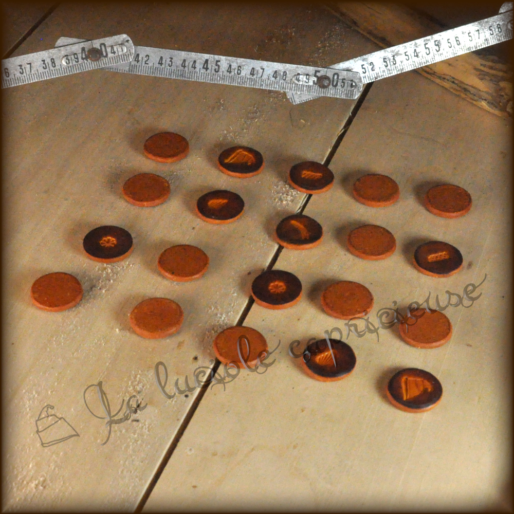 Jeu de memory en cuir fait main