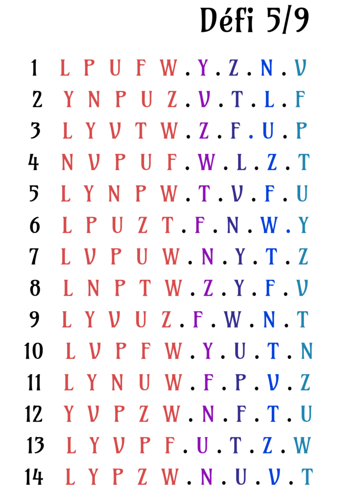 pentomino defi 5-9